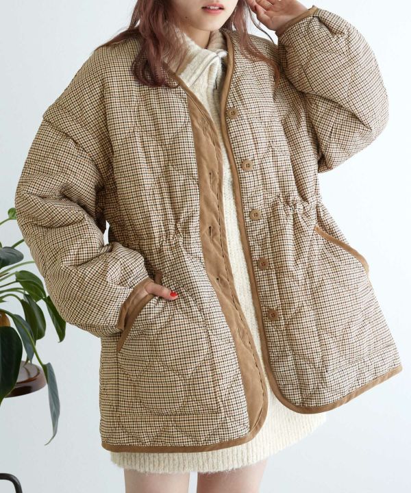 2WAY】ひょうたんキルティングジャケット | wcloset online shop