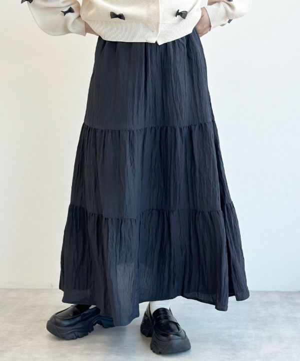 ティアードロングスカート | wcloset online shop